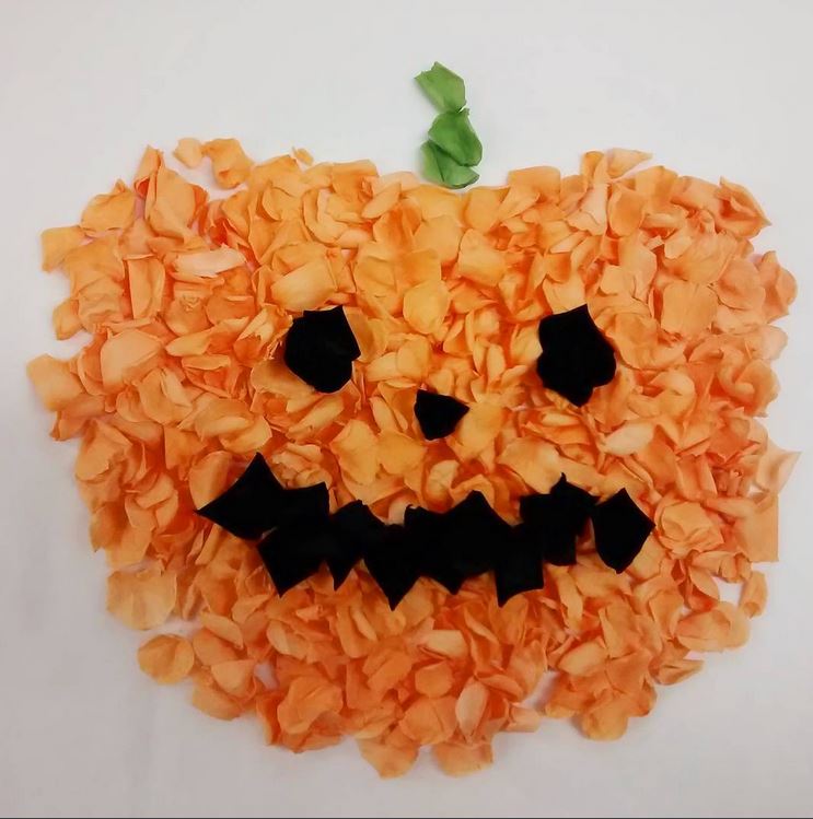 Confetti Pumpkin halloween wedding confetti