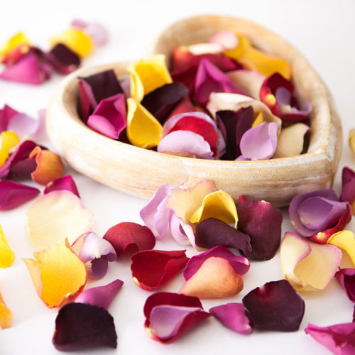 Create Your Own Bespoke Mix - Large Natural Rose Petal Confetti