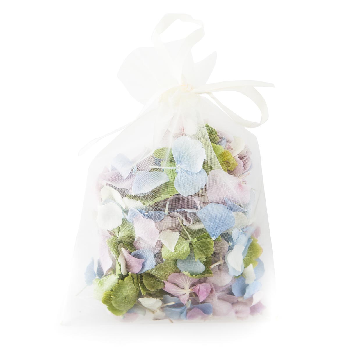 hydrangea petals bespoke confetti