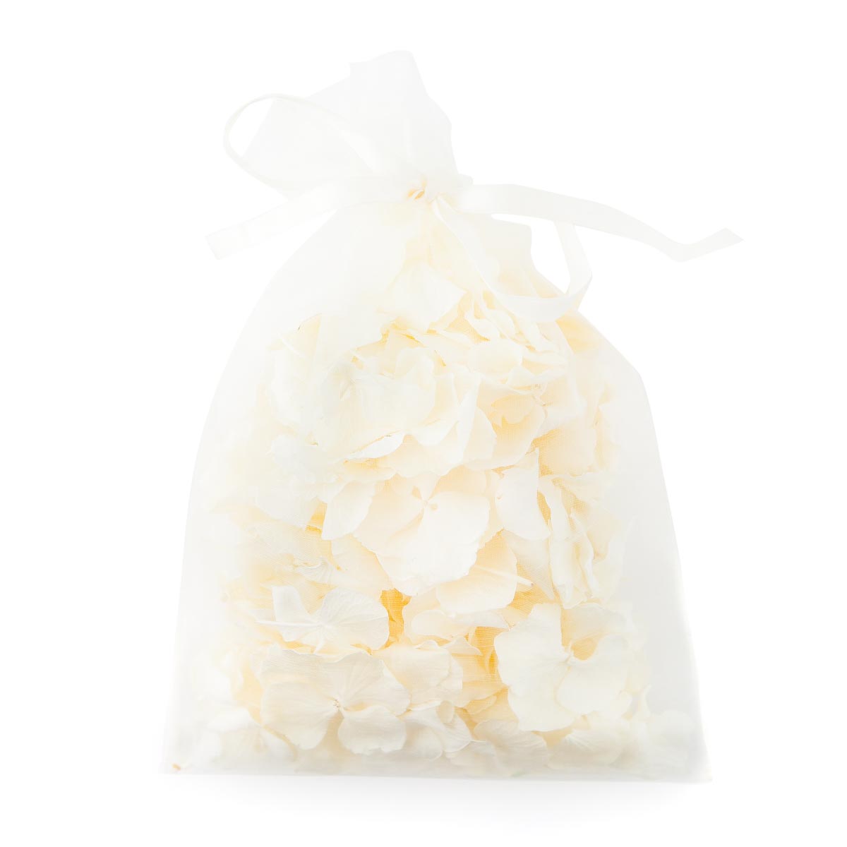 White Hydrangea Petals - 10 Handful Bag