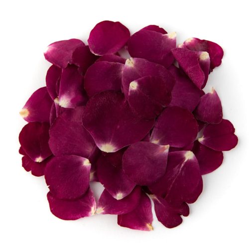 A pile of Merlot Small Natural Rose Petals