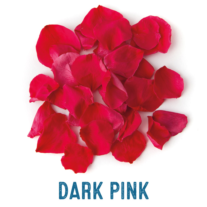 Dark Pink coloured Rose Petal Confetti