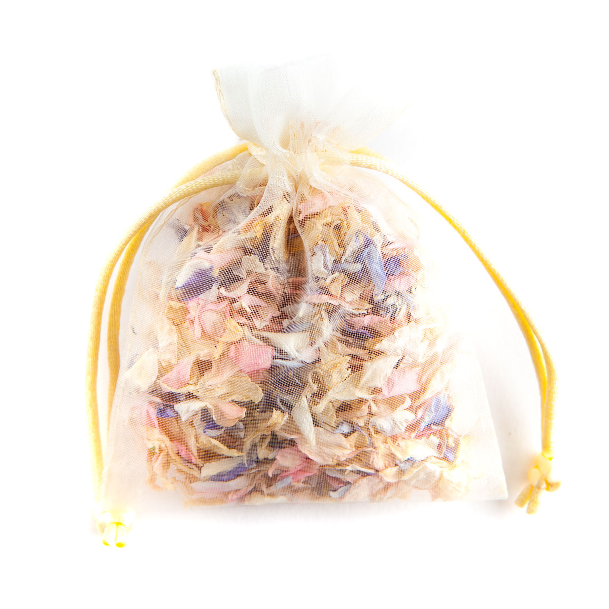 Biodegradable Confetti - Vintage Mix Delphiniums - Petal Bag