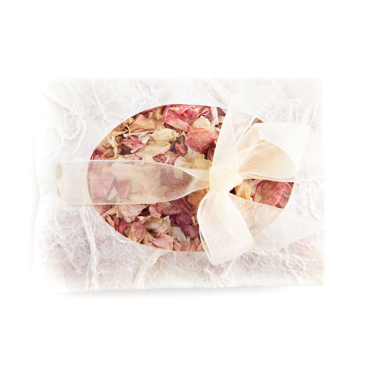 Biodegradable Confetti - Pink Mix Delphiniums - Petal Envelope