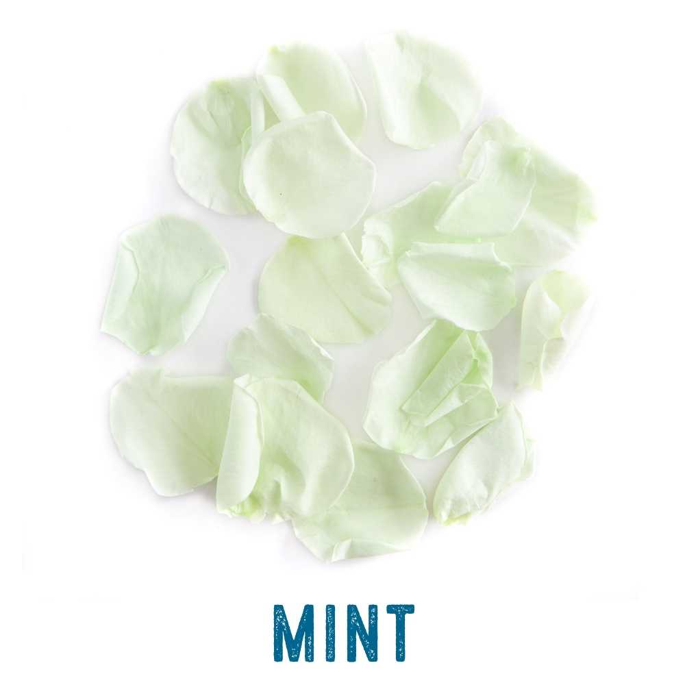 mint petals