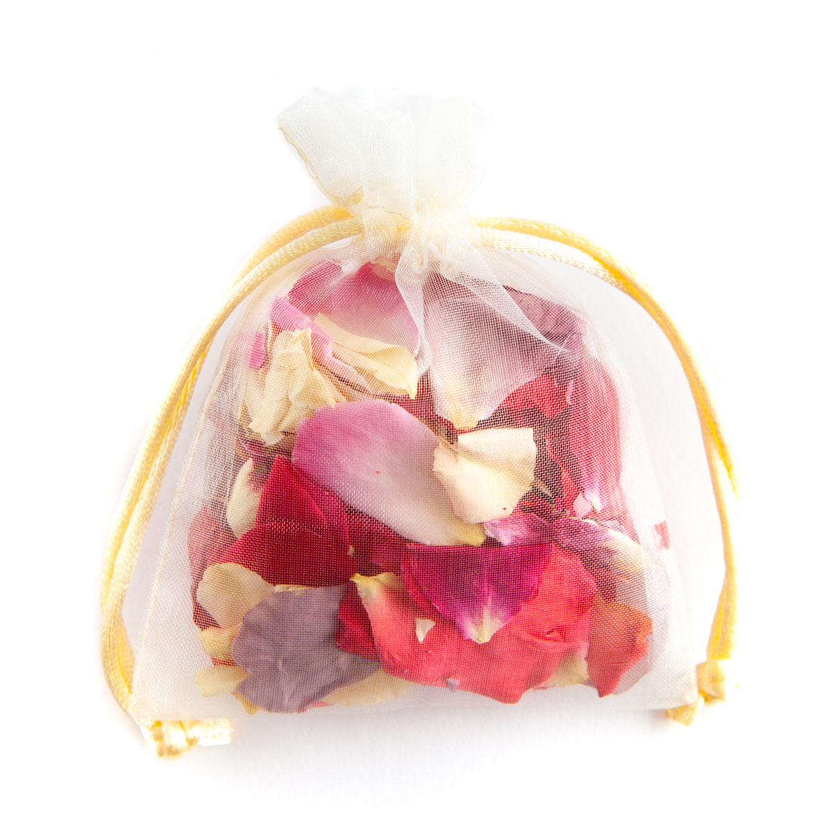 Biodegradable Confetti - Rainbow Rose Petals - Petal Bag