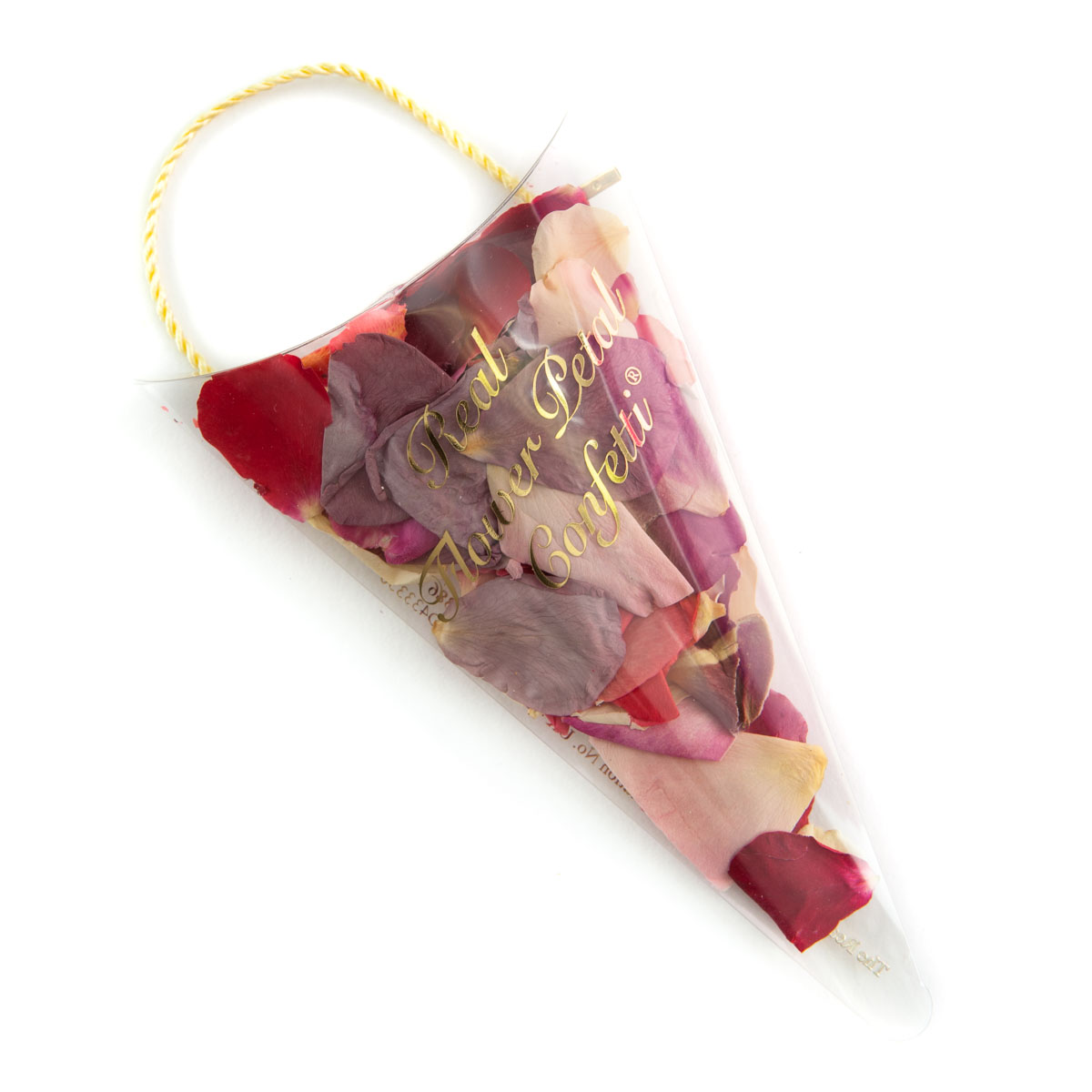 Biodegradable Confetti - Rainbow Rose Petals - Petal Sachet