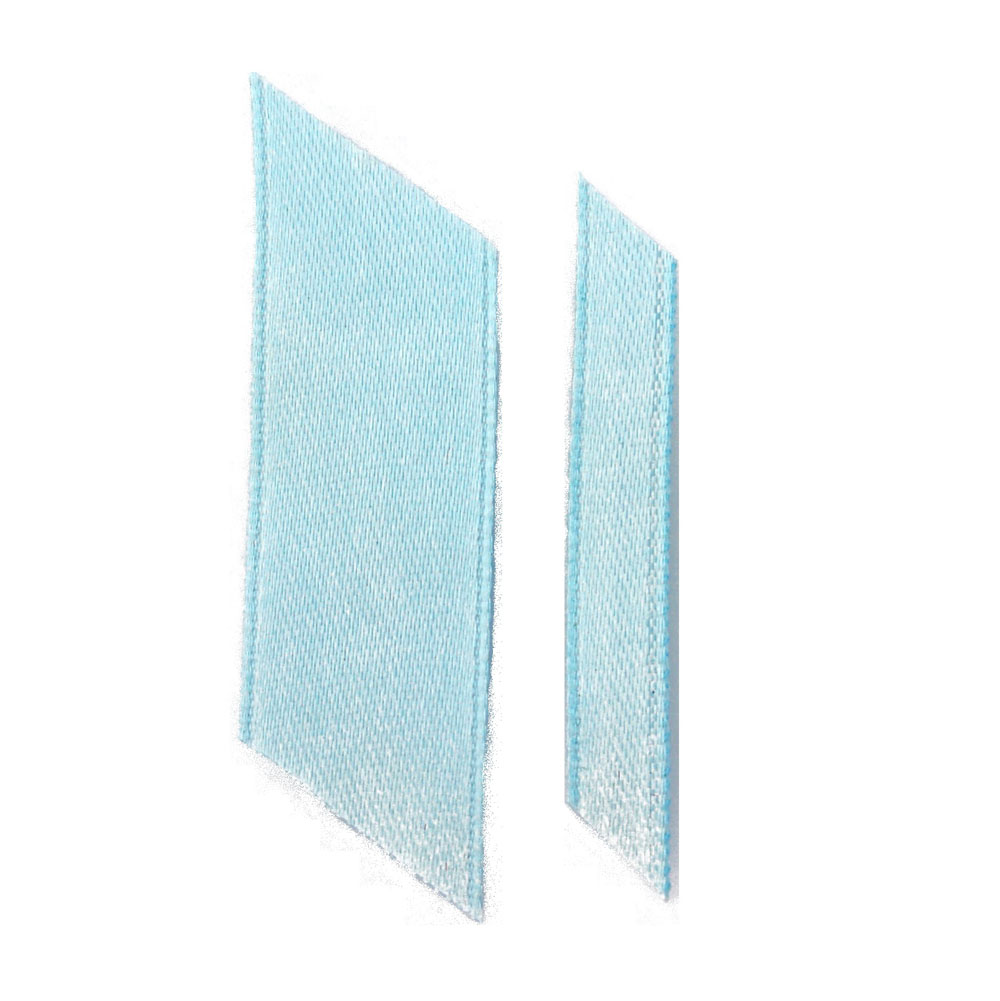 light blue ribbons wedding ribbon real flower petal confetti company