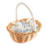 Biodegradable Confetti - Blue & White Hydrangea Petals - Flower Girl Basket