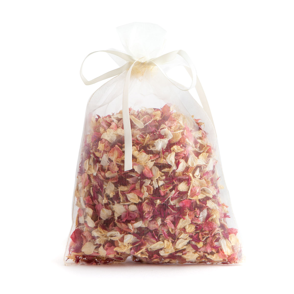 Ruby Twist - 10 Handful Bag - Biodegradable Confetti - Real Flower Petal Confetti