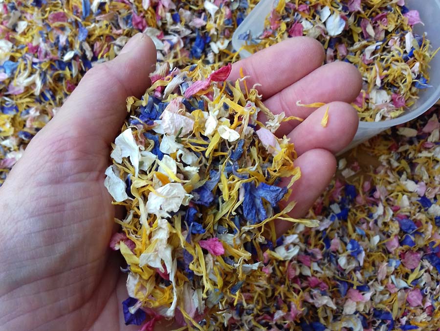 how much do i need a bespoke confetti mix