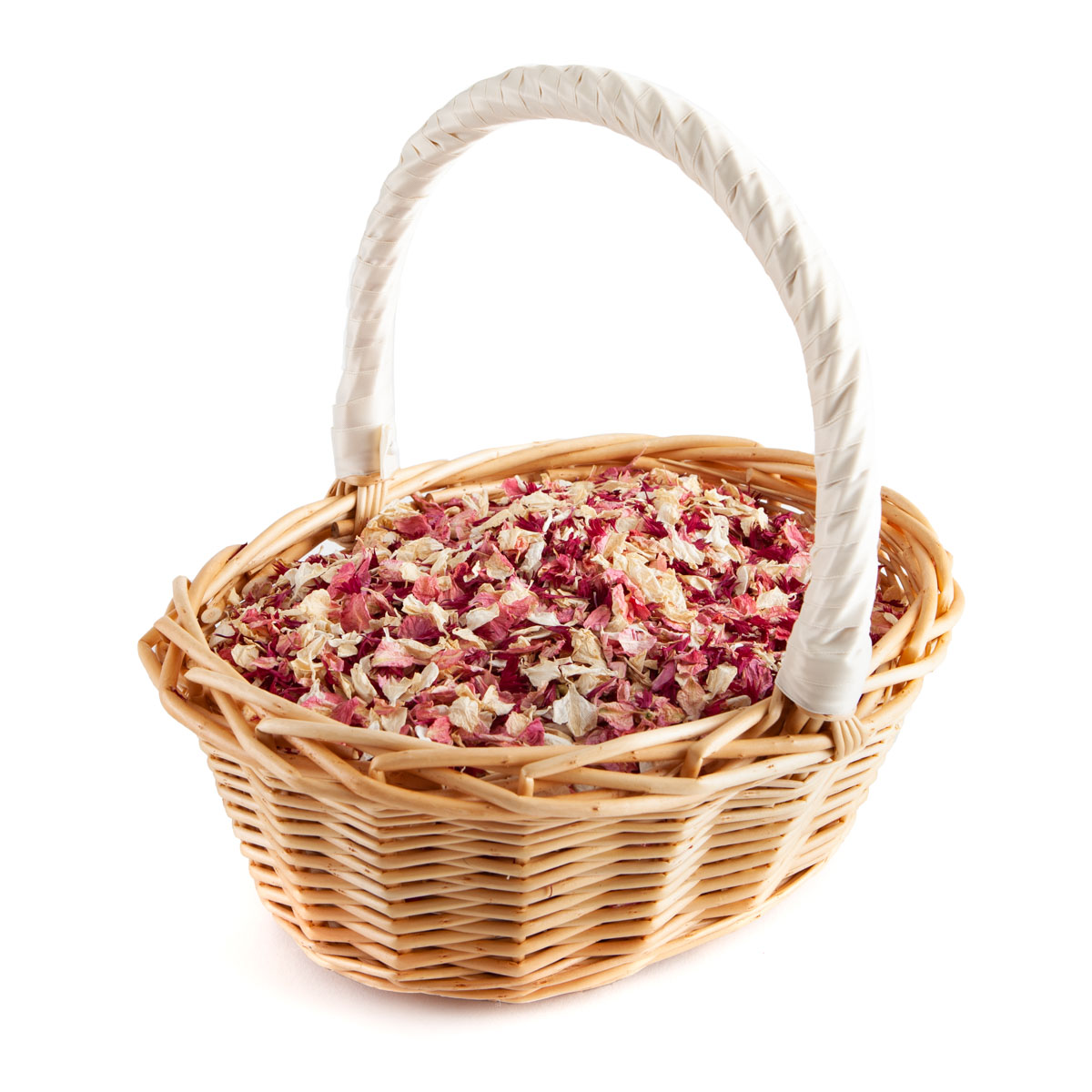 Ruby Twist confetti petals - Biodegradable Confetti - Real Flower Petal Confetti - Basket