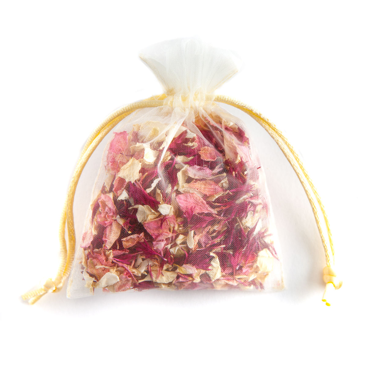 Ruby Twist confetti petals - Biodegradable Confetti - Real Flower Petal Confetti - Petal Bag