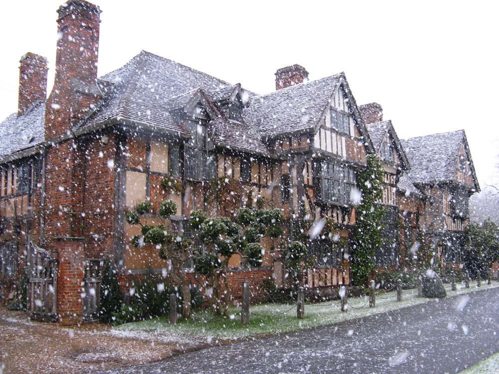 wyke manor in the snow wyke manor at christmas
