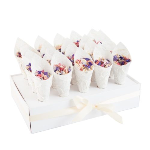 confetti cone box