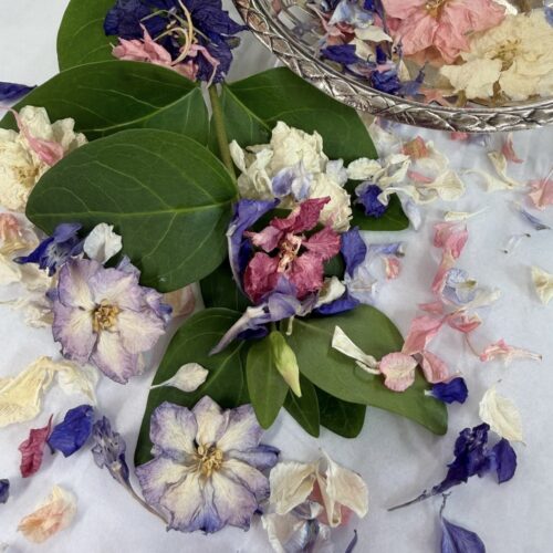 Delphinium Wedding Confetti